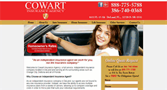 Desktop Screenshot of cowartinsuranceagency.com